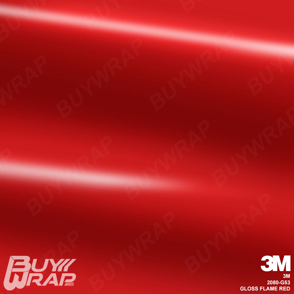 Gloss Flame Red - 3M | BuyWrap.com