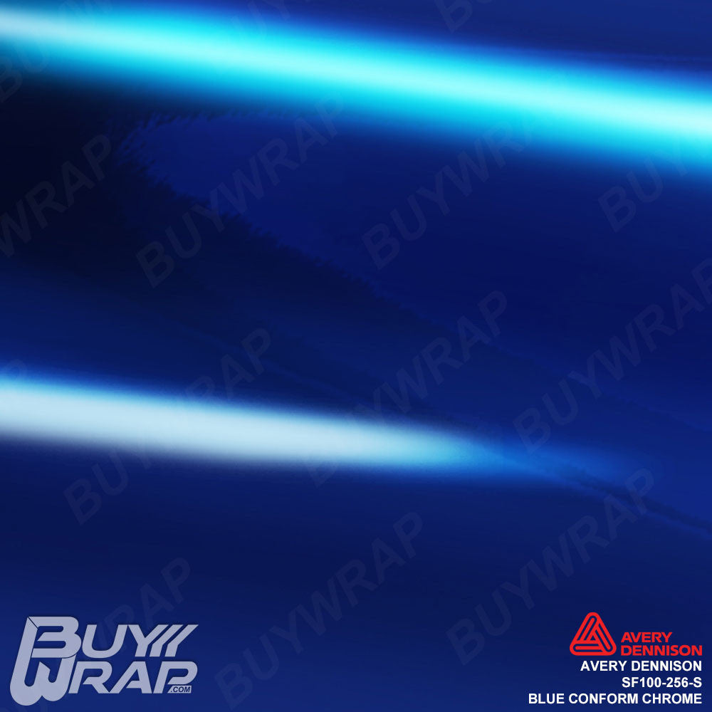 Avery Dennison® Conform Chrome Autofolie Blau