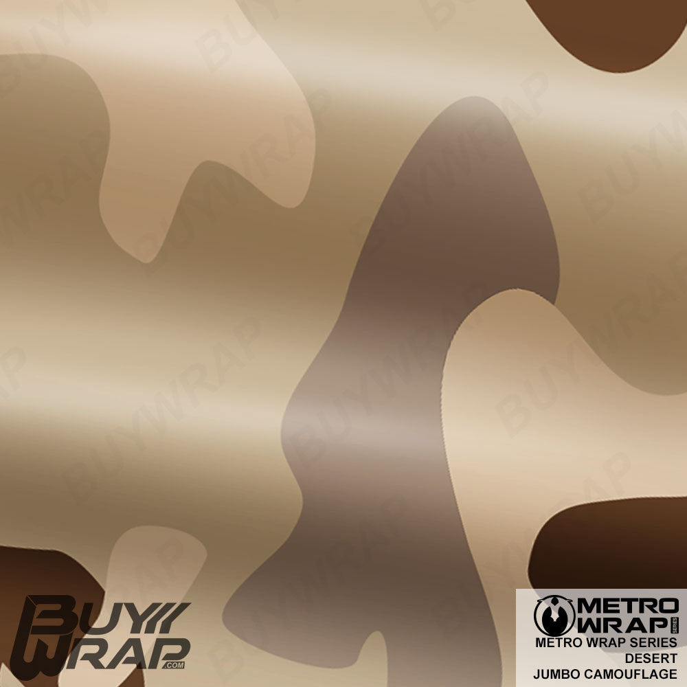 Jumbo Desert Camouflage - Metro Wrap 