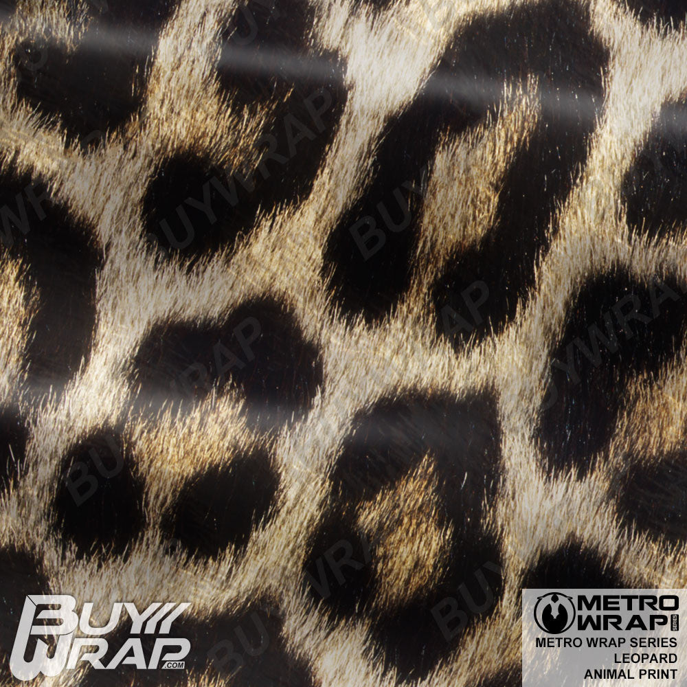 Small Leopard Print - Metro Wrap