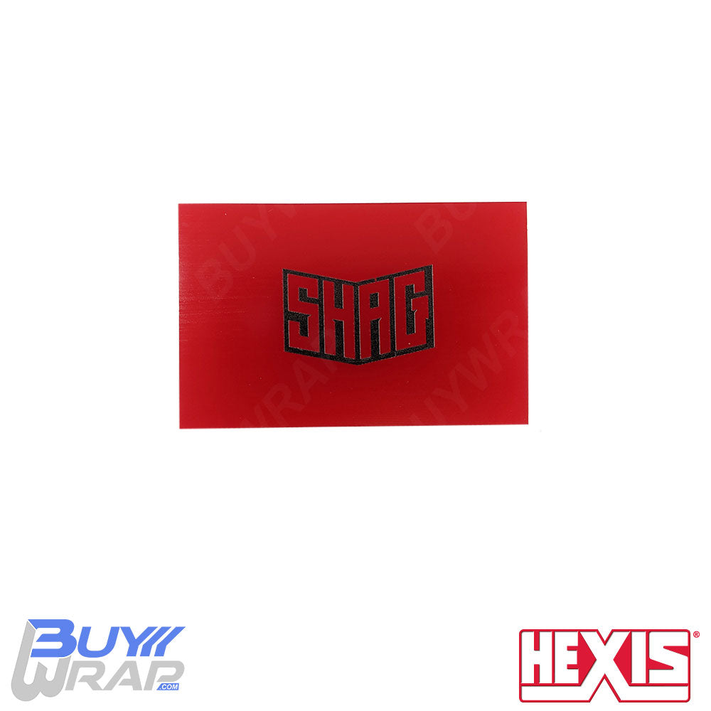 Orafol Branded Red Felt Squeegee