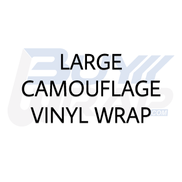 Large Camouflage Vinyl Wrap