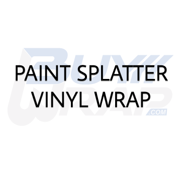 Paint Splatter Vinyl Wrap