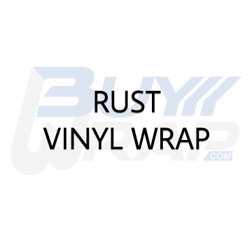 Rust Vinyl Wrap