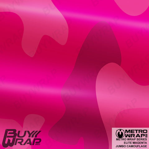 Rwraps™ Bubble Gum Pink Camouflage Vinyl Wrap