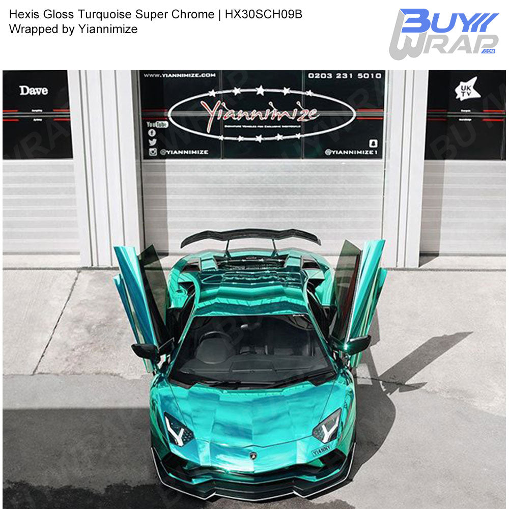 Turquoise Chrome - The World's Most Exotic Finishes