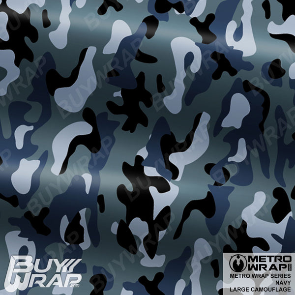 Navy Camouflage - Metro Wrap